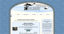 Desktop Screenshot of celticsociety.org
